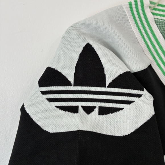 Adidas Originals Basketball Jersey Dress Black Green JJ3144 Women’s M Rare - Picture 12 of 15